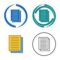 Document Vector Icon