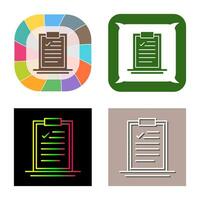 Clipboard Vector Icon