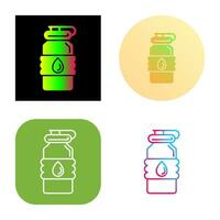 Water Bottle Vector Icon