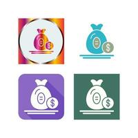 Money Bag Vector Icon