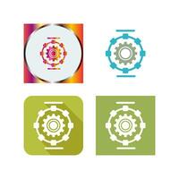 Automated Process Vector Icon