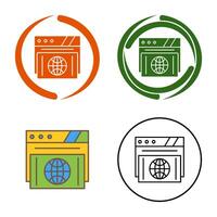 Browser Vector Icon