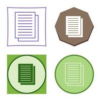 Document Vector Icon