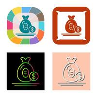 Money Bag Vector Icon