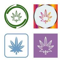 Weed Vector Icon