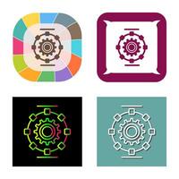 Automated Process Vector Icon