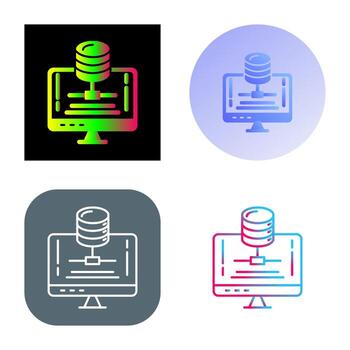 icono de vector de servidor