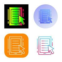 icono de vector de ebook