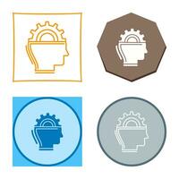 Machine Learning Vector Icon