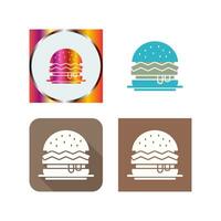 Hamburger Vector Icon