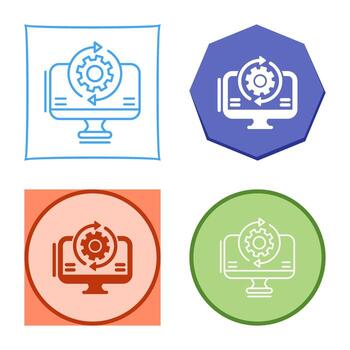 Synchronization Vector Icon