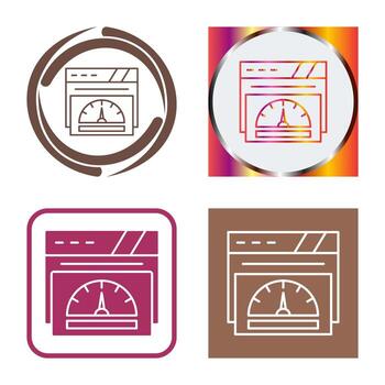 Speedometer Vector Icon