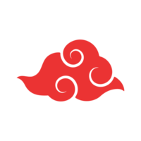 Chinese style cloud elements For decorating the Chinese New Year festival png