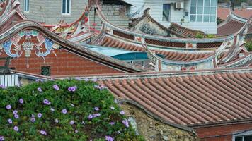 el antiguo pescar pueblo ver con el tradicional arquitecturas en el sur de el China a lo largo el Oceano costa foto