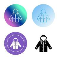 Raincoat Vector Icon