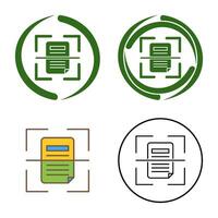Scan Vector Icon