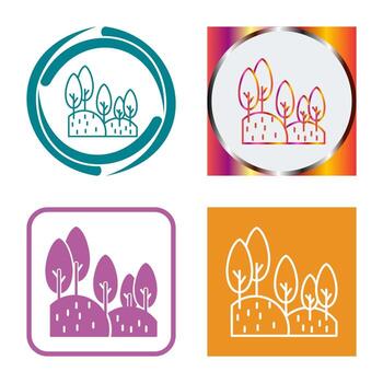 Forest Vector Icon