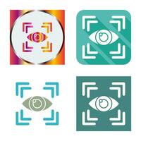 Eye Scan Vector Icon