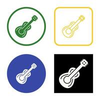 icono de vector de guitarra