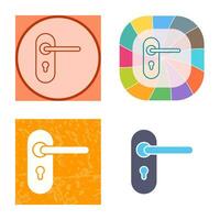 Door Lock Vector Icon