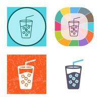 Cold Drink Vector Icon