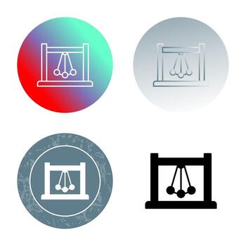 icono de vector de péndulo