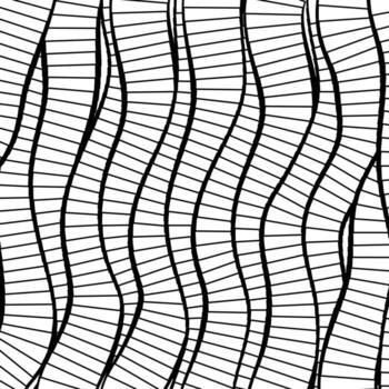 Vector abstract background of lines in black and white colors