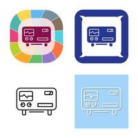 Oscillscope Vector Icon