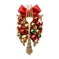 Christmas Elements isolated on a transparent background AI Generative png