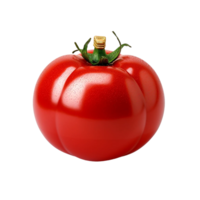 rot reif Tomate isoliert auf ein transparent Hintergrund ai generativ png