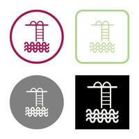 Swiming pool Vector Icon