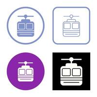 Cable car Vector Icon