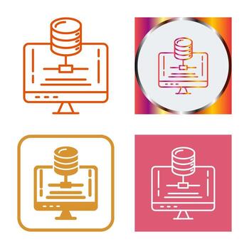 icono de vector de servidor