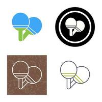 Ping Pong Vector Icon