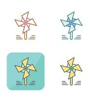 Pinwheel Vector Icon