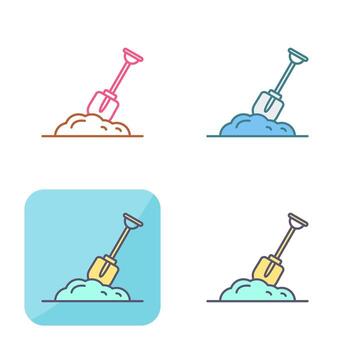 Digging Vector Icon