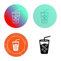 Cold Drink Vector Icon