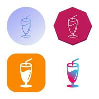 Milkshake Vector Icon