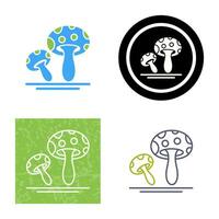 Mushroom Vector Icon