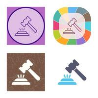 Gavel Vector Icon