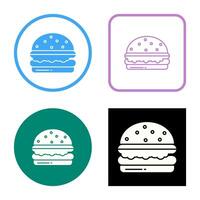 Burger Vector Icon