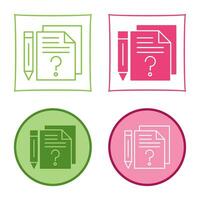 Question Vector Icon