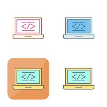 Coding Vector Icon