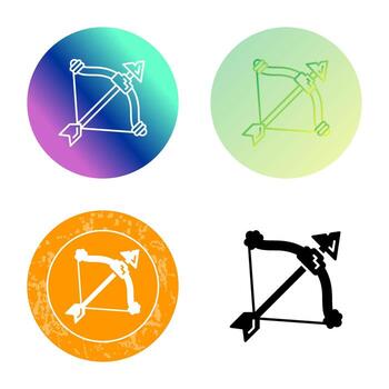 icono de vector de ballesta