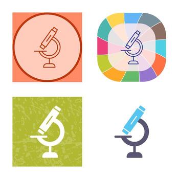 Microscope Vector Icon