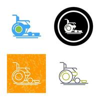 Wheel Chair Vector Icon