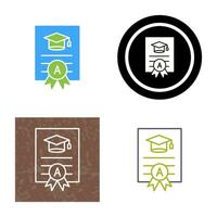 Report Card Vector Icon