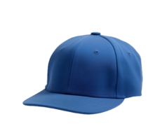Blue baseball hat isolated on transparent background png