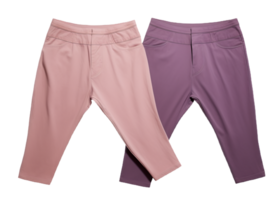 Two girl pants isolated on transparent background png