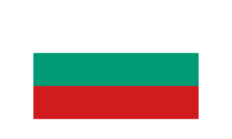 Bulgarie nationale drapeau dans original rapport transparent png